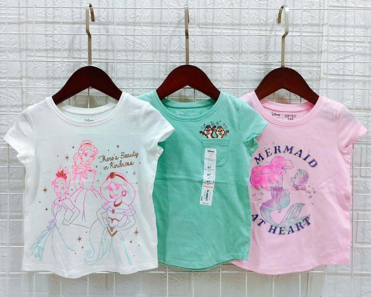 HE99 - Set 3 áo bé gái ( NGẪU NHIÊN - TRỘN FORM ) mua từ 2set trùng