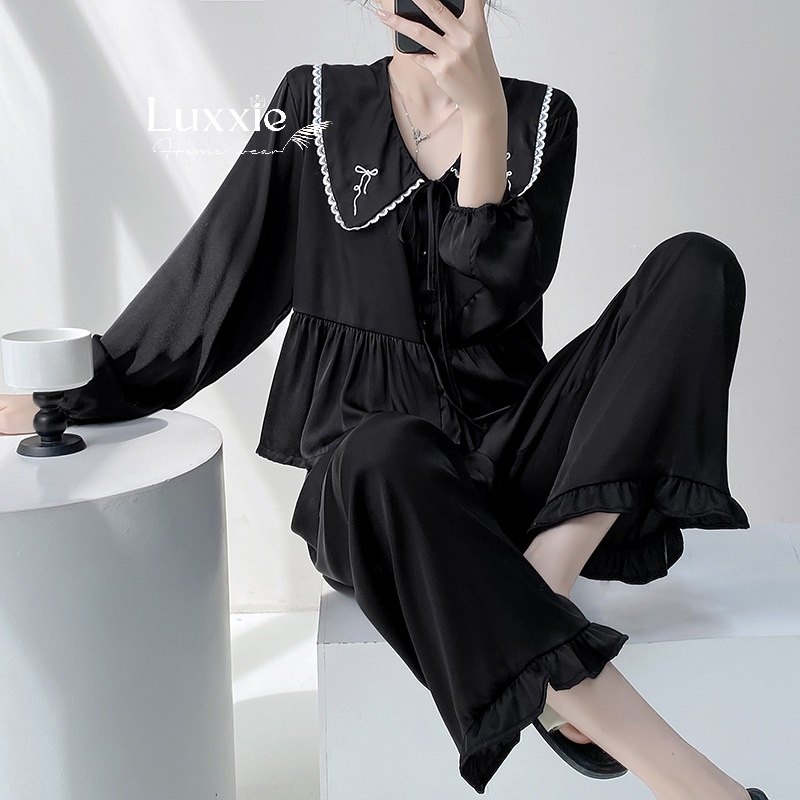 N89 Pijama lụa hồng babydoll_thumbnail_0