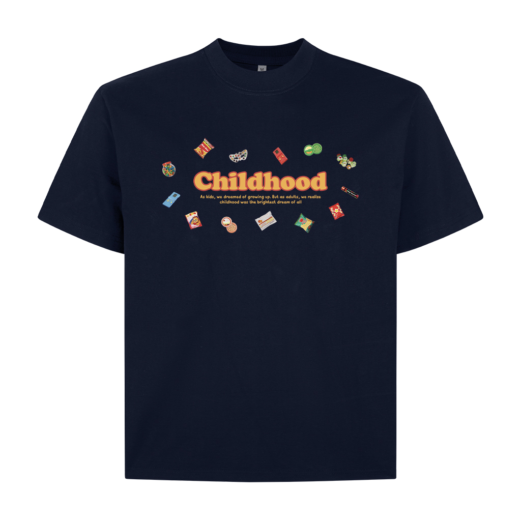 Áo phông nam child hood form boxy 2169 Miucho Club vải cotton 2c 250gsm cổ tròn in mix_thumbnail_10