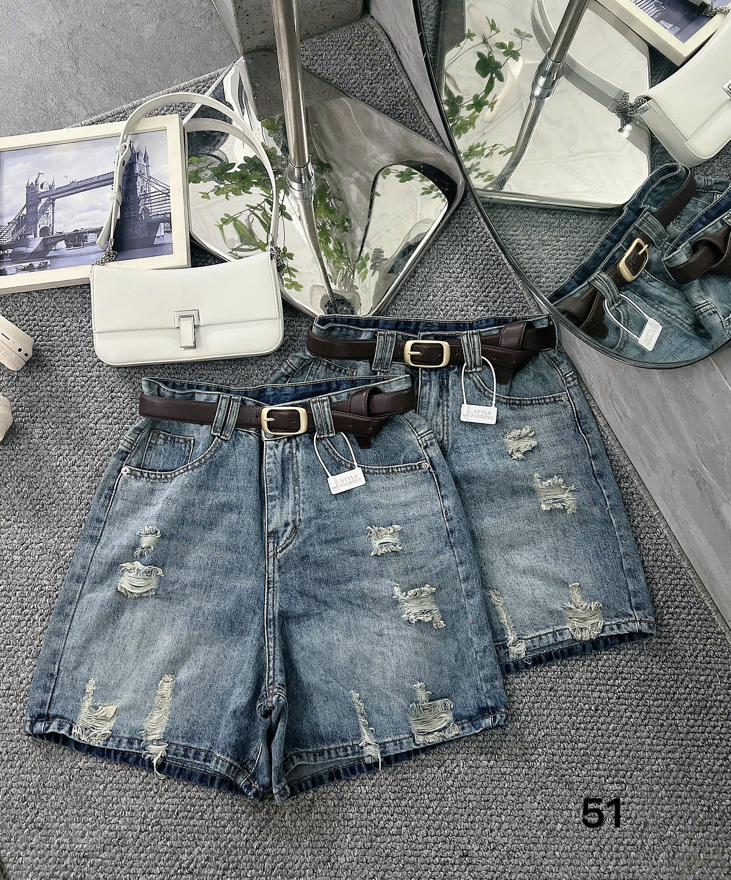 Quần short lửng rách kiểu bigsize QSJ51 dành cho nàng béo mập từ 55-90kg_thumbnail_15