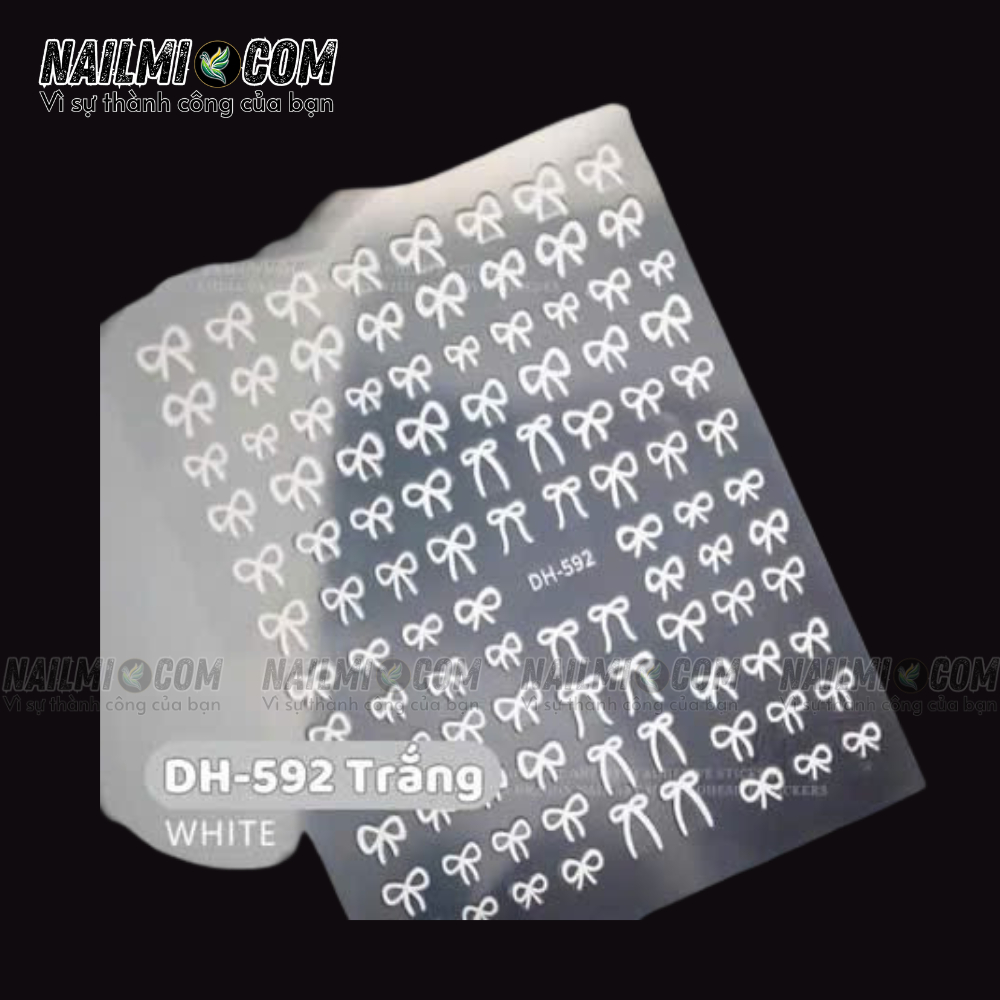 Sticker nail nơ DH-592