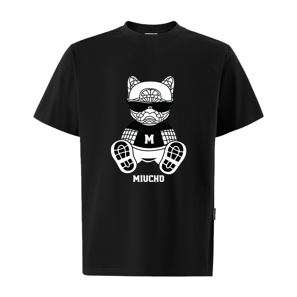 Áo phông nam form rộng 1923 Miucho Iconic vải cotton 4c thoáng mát cổ tròn in artwork_thumbnail_8