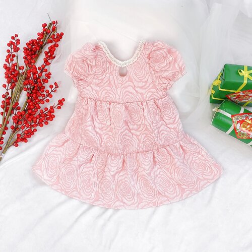 Váy gấm khoét lưng nơ sau_thumbnail_1