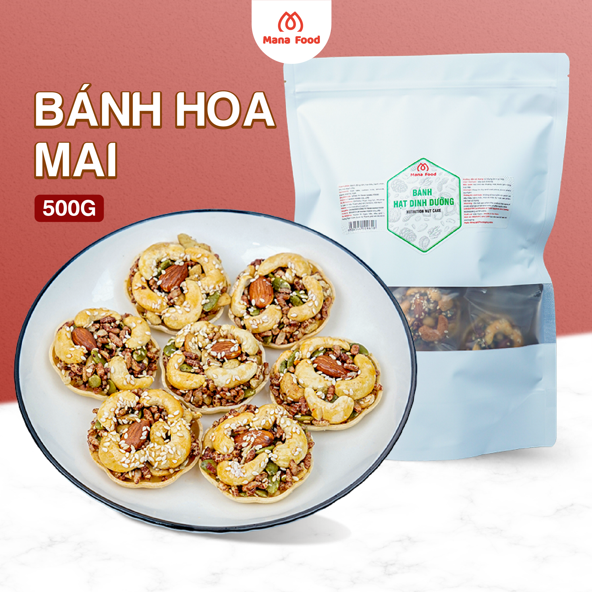 Bánh Hạt Hoa Mai Mana Food - Túi zip 500g_thumbnail_4