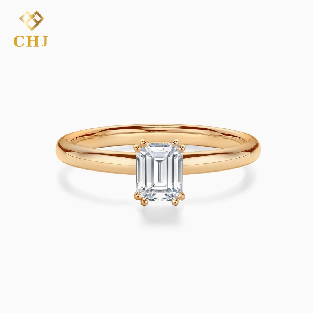 Nhẫn Cầu Hôn Kim Cương Solitaire CHJ004_thumbnail_2