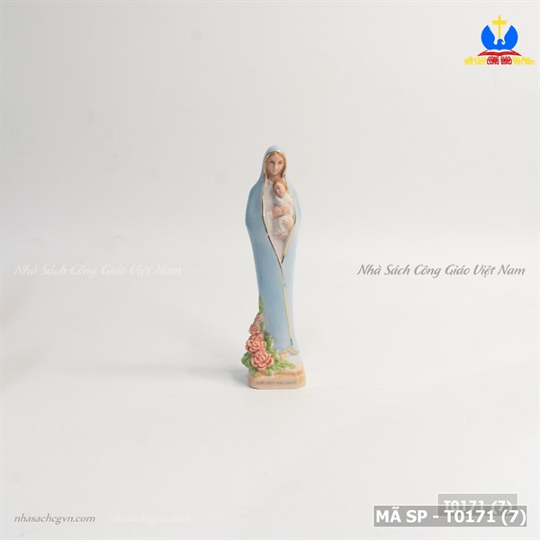 Tượng sứ Mẹ Thiên Chúa 11cm ✔_thumbnail_1