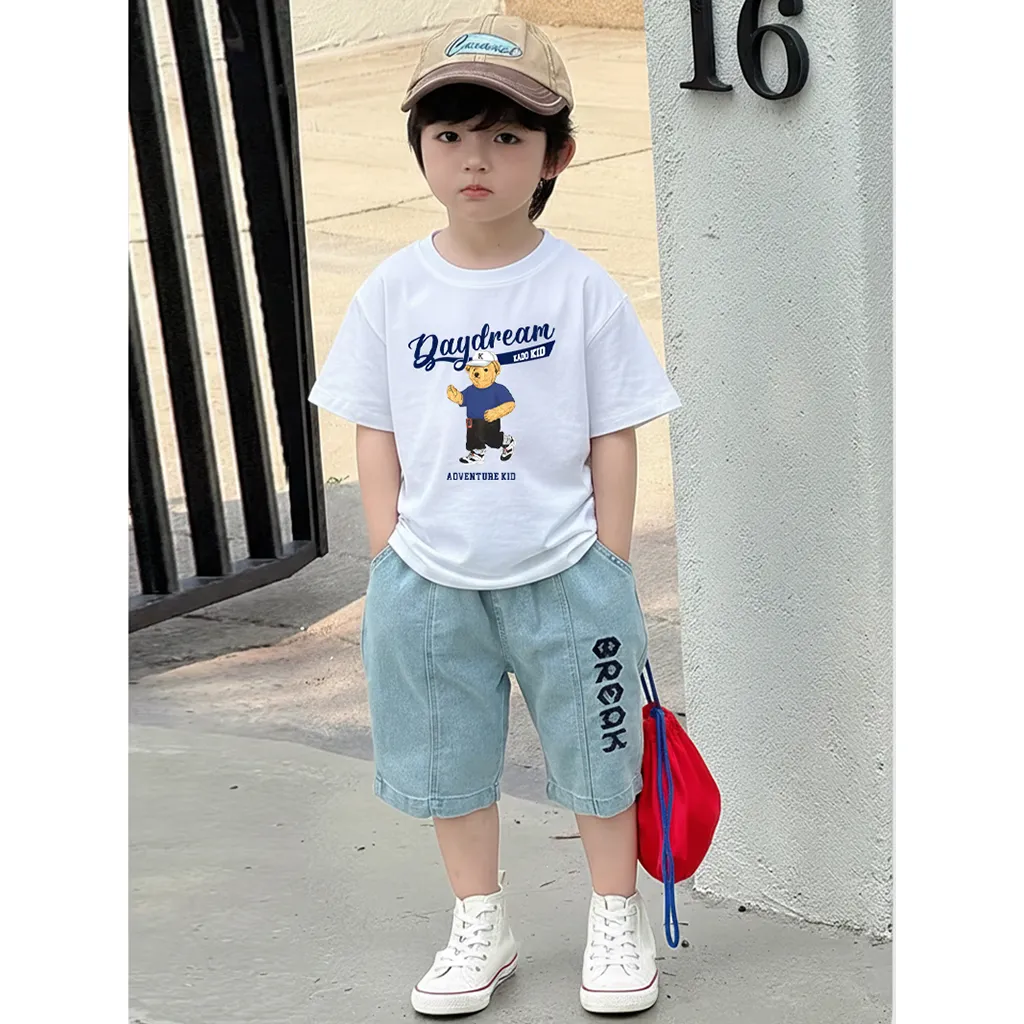 Áo thun bé trai Teddy thể thao năng động Kado 3415_thumbnail_4