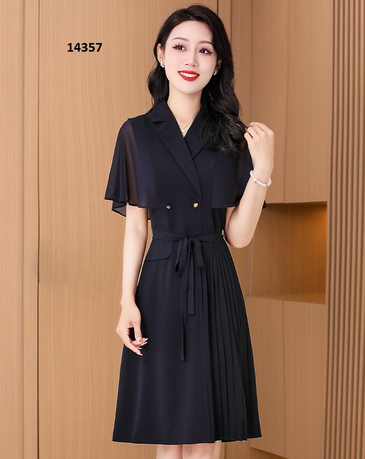 14357-Đầm xòe công sở phối dập ly_thumbnail_3