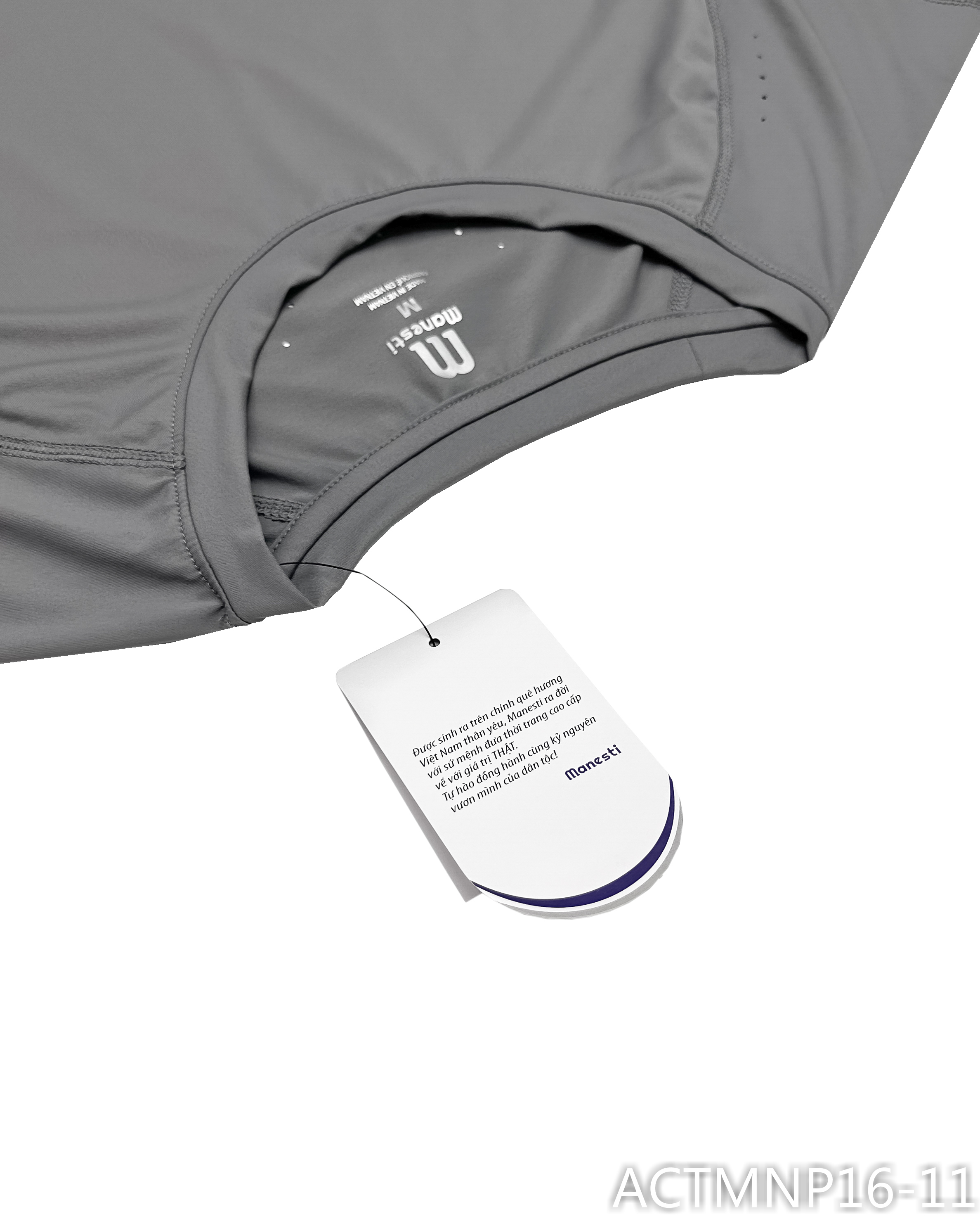 Áo thun thể thao nam chơi Pickleball/Tennis CoolVent Manesti_thumbnail_51