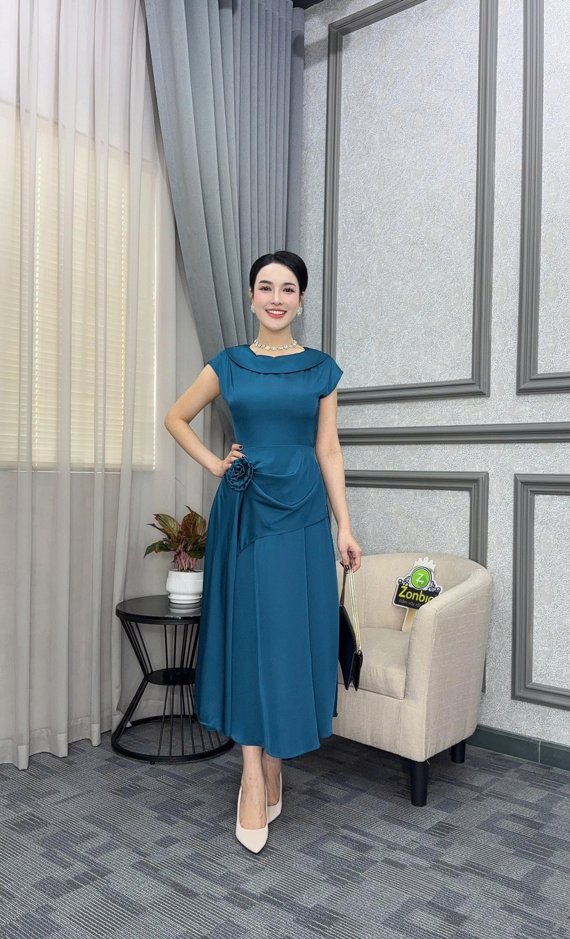 Đầm xòe - Y1986 - Thương hiệu Zonbig_thumbnail_1