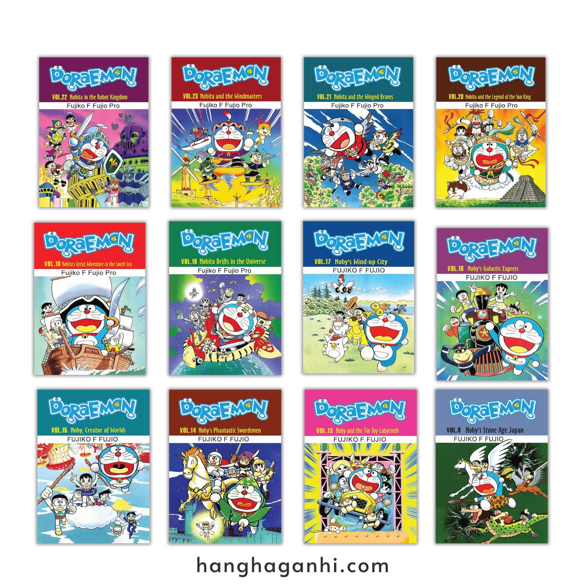 [TIẾNG ANH] - Bộ truyện 24 cuốn Doraemon bản truyện dài_thumbnail_1