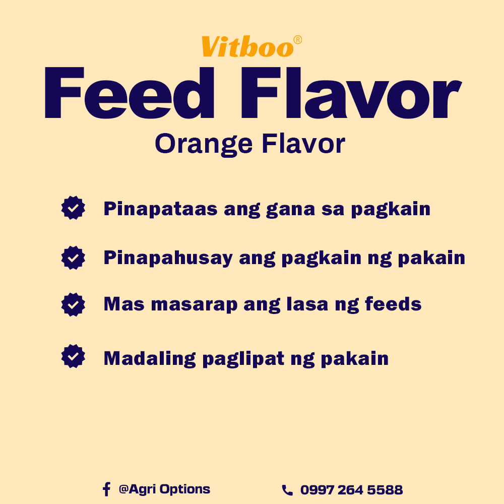Vitboo Feed Flavor - Orange Flavor_thumbnail_1
