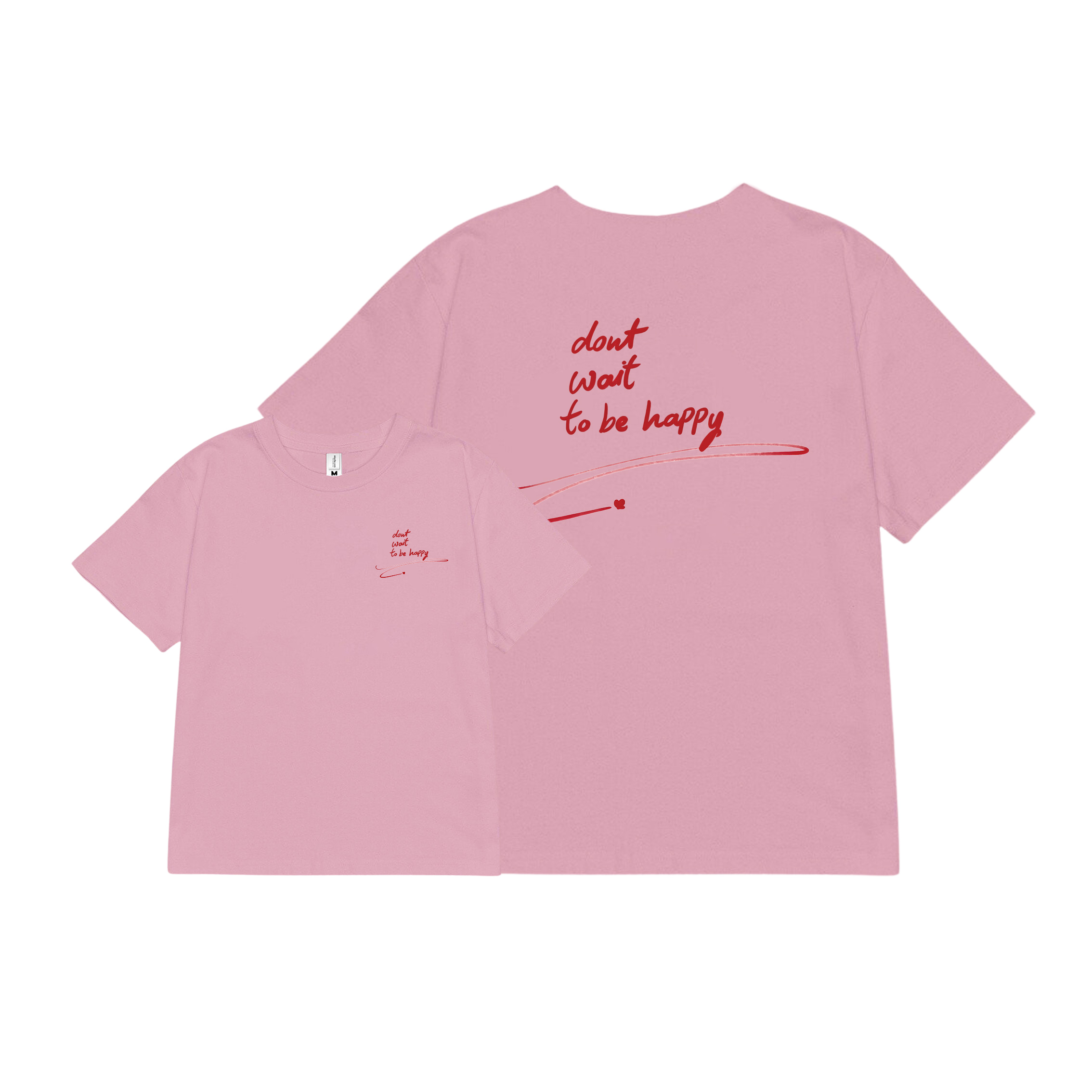 Áo baby tee cổ tròn form ôm 1893 Miucho chất vải cotton 4c thoáng mát in basic