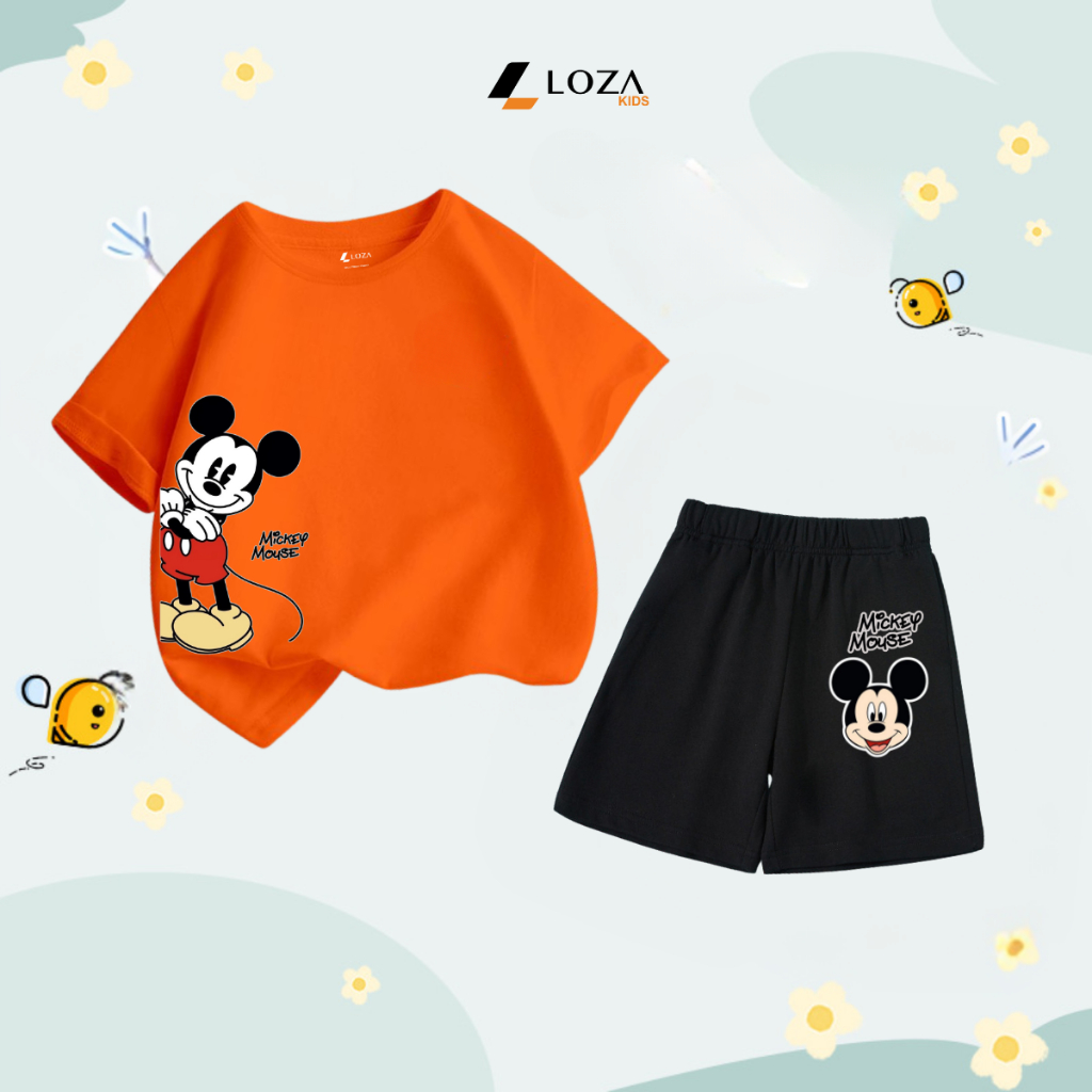 Bộ đồ trẻ em in hình 'Mickey Mousse' - Loza Kids SB226_thumbnail_7