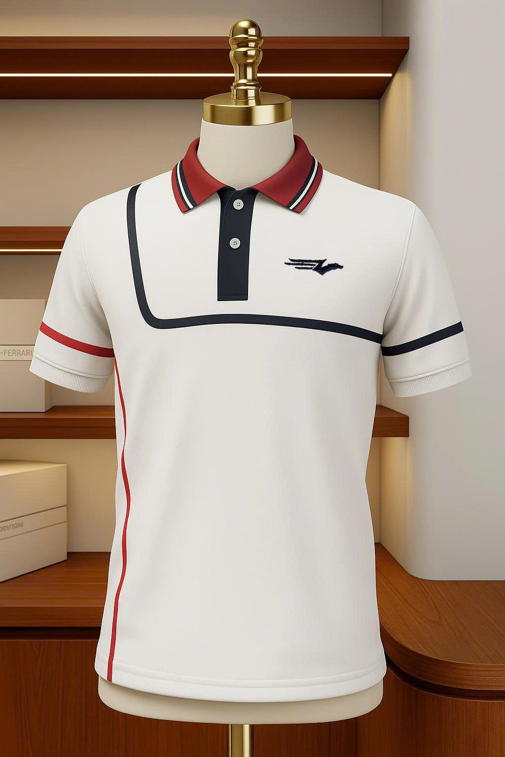 ÁO POLO CHARLES HALILKARIM