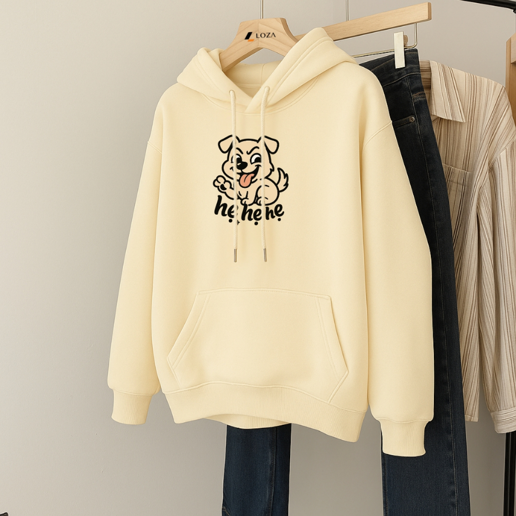 [Form Unisex] Áo hoodie nam nữ in chữ 