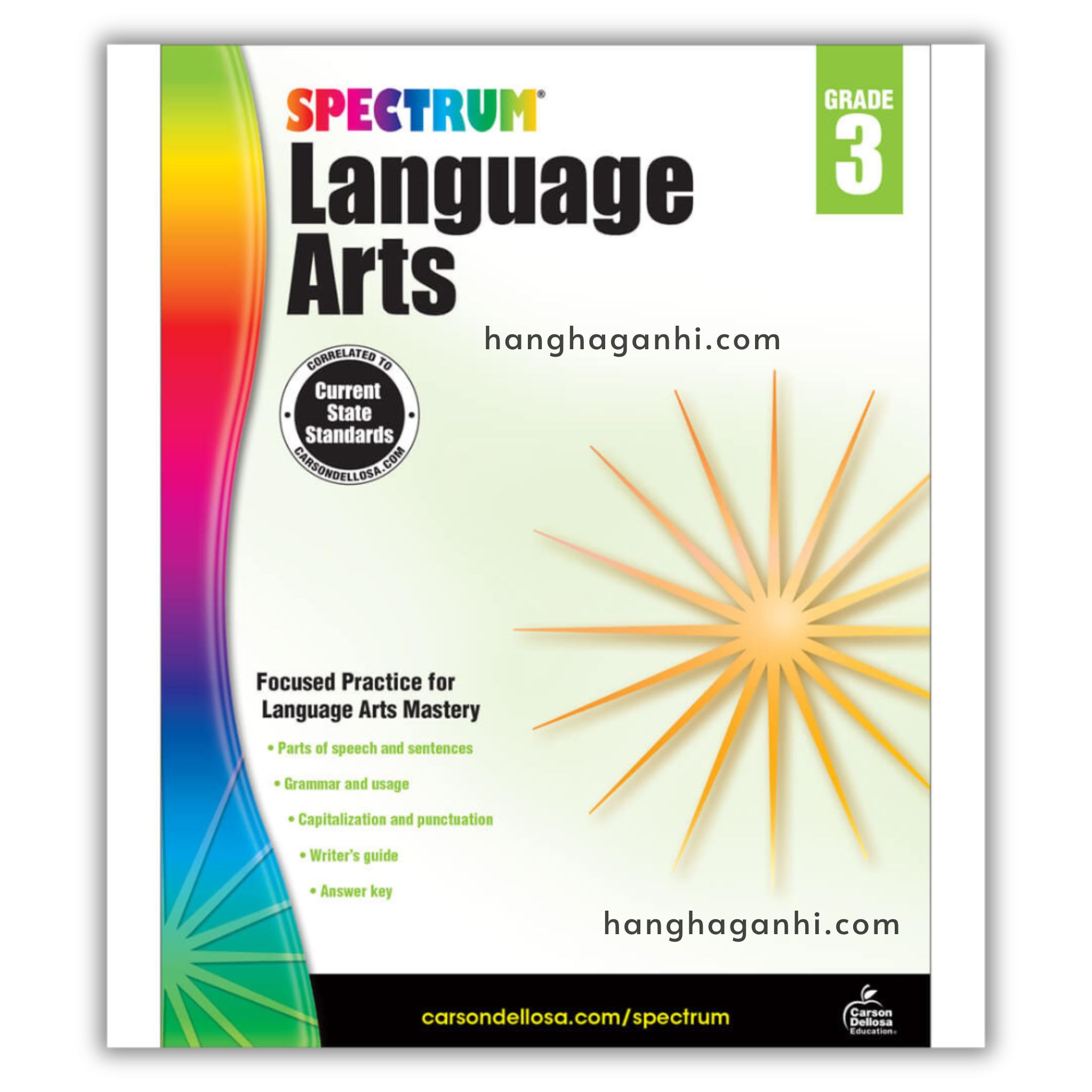 Sách Spectrum Language Arts Workbook Grade 3
