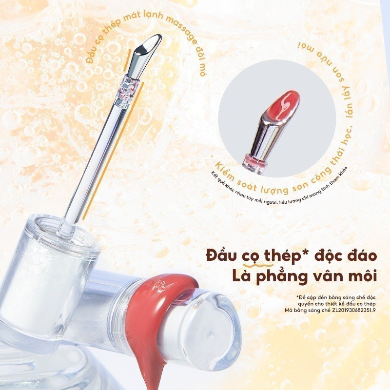 [JUDYDOLL] Son bóng Judydoll vỏ bạc đầu cọ kim loại 2.4g