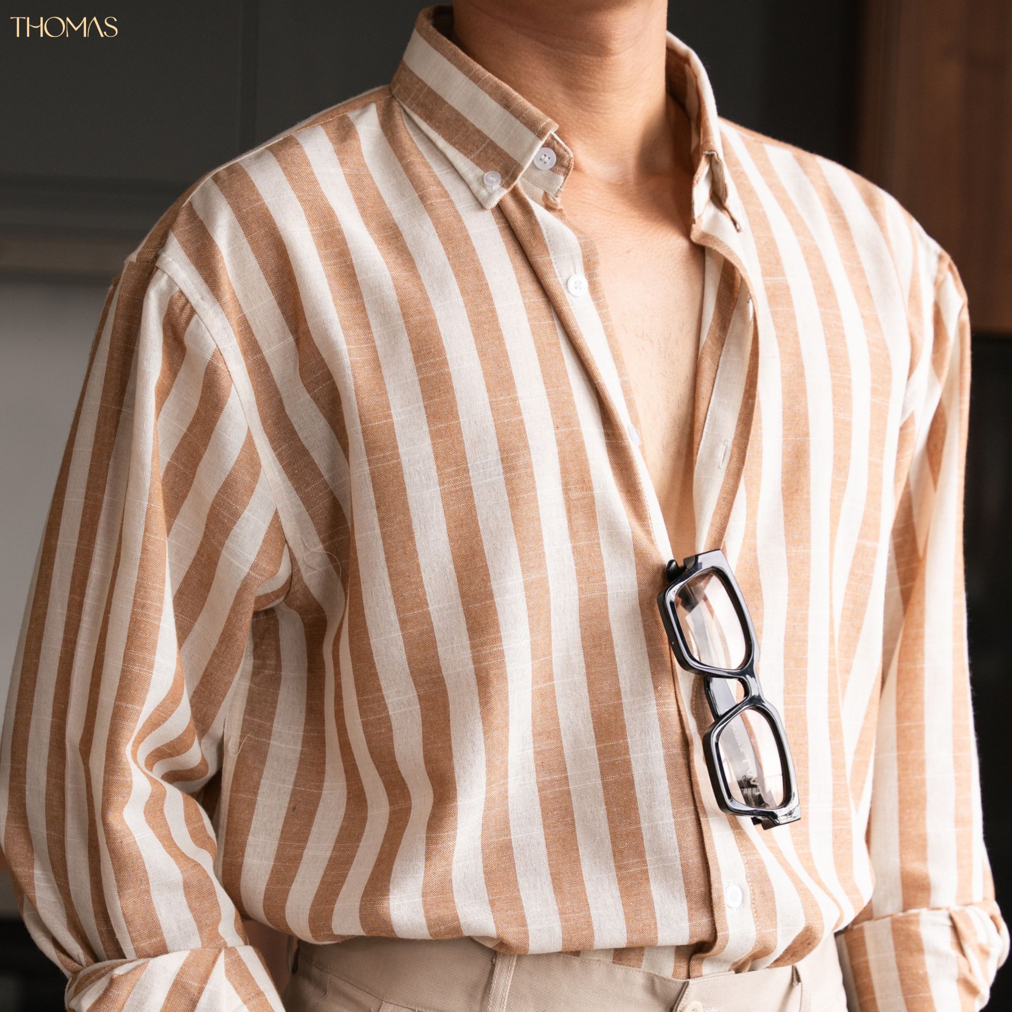 Áo Sơ Mi Dài Tay JackSon Vải Linen Form Relaxed_thumbnail_5