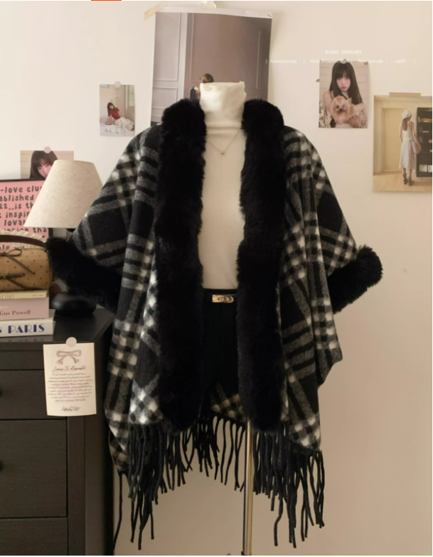 Áo Choàng Len Lông Mềm Cozy_thumbnail_4