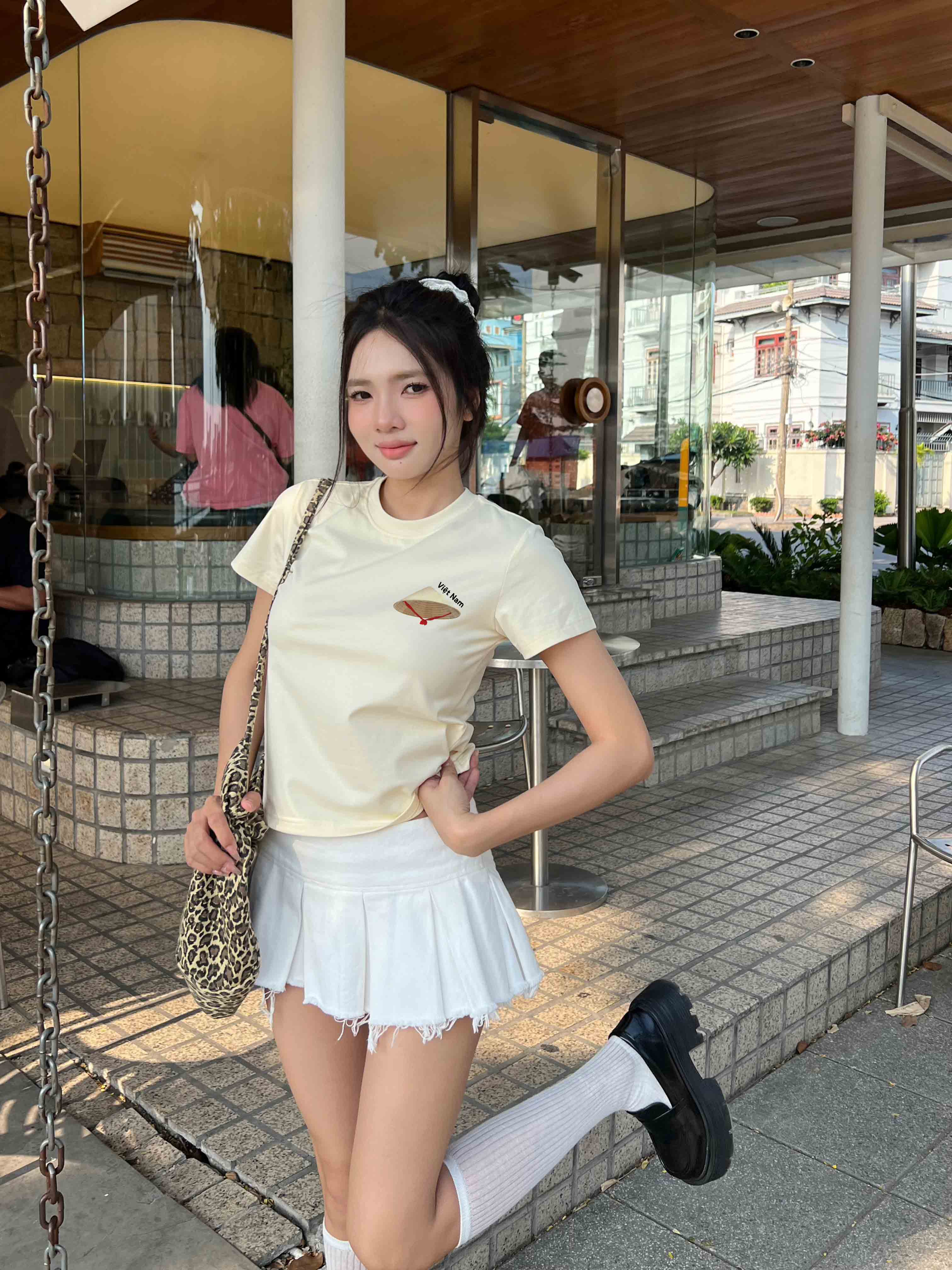 Áo baby tee ôm body Việt Nam tôi yêu 2172 Miucho cổ tròn vải cotton 4c thoáng mát in mix_thumbnail_3