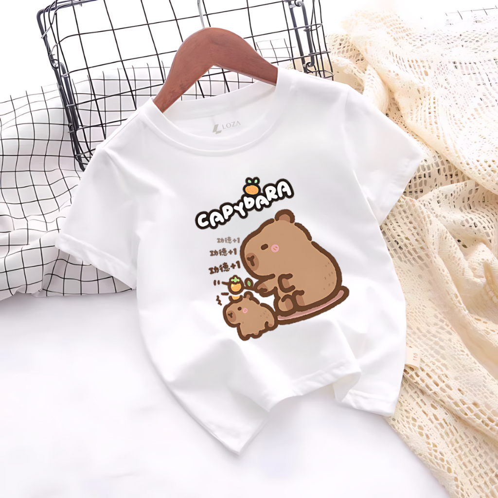 Áo phông cho bé in hình CapyBara nhiều mẫu - Loza Kids AT018_thumbnail_8