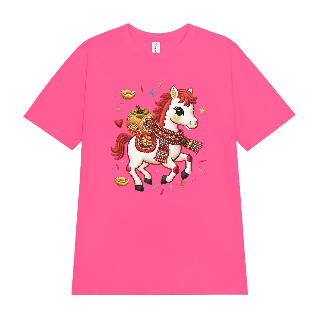 Áo thun Tết Bính Ngọ form vừa nữ Miucho Chic vải cotton co giãn 4 chiều thoáng mát 3014_thumbnail_9