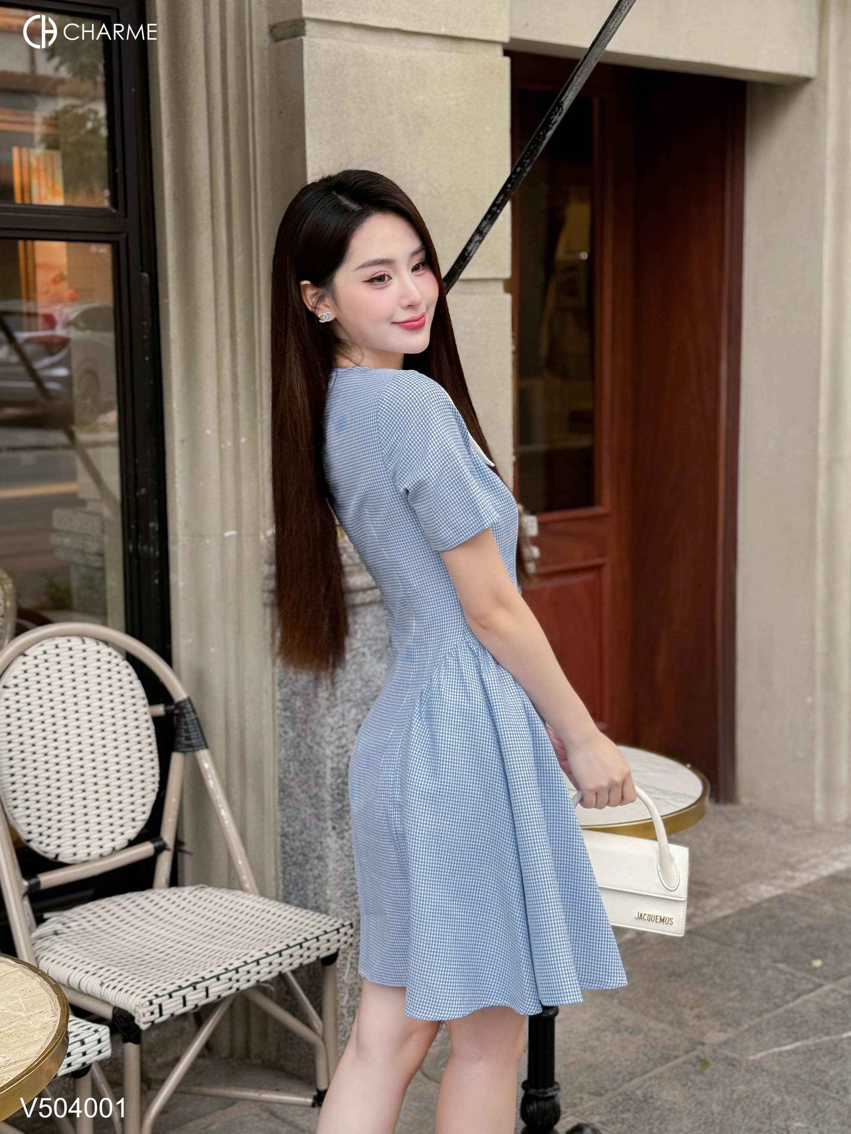 Váy sơ mi cổ kiểu dáng xòe_thumbnail_2