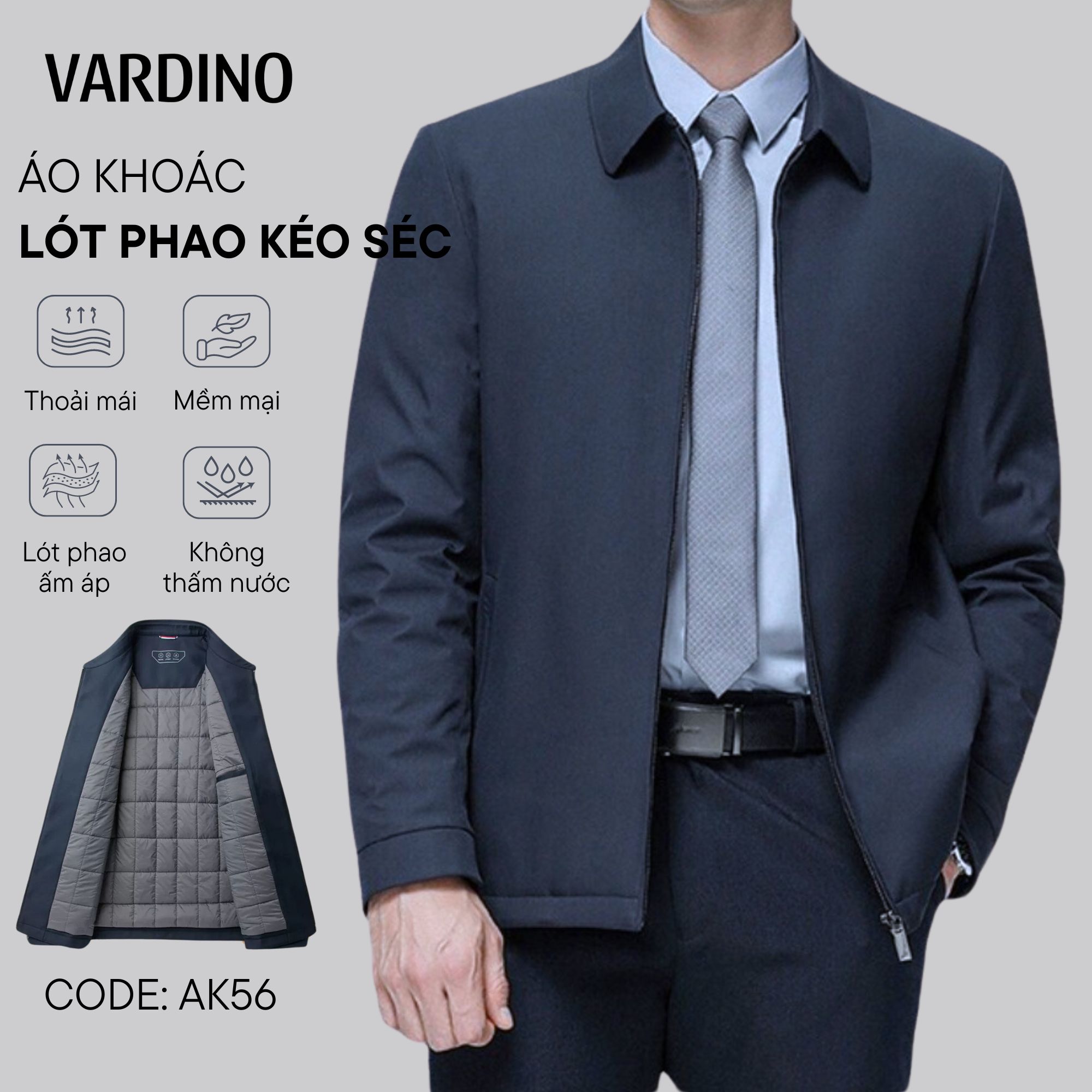 Áo khoác chần bông Vardino AK56_thumbnail_1