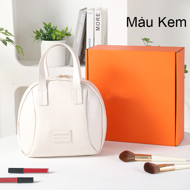 Túi đựng mỹ phẩm con sò  và không thấm nước, và có thể lưu trữ mỹ phẩm và cọ trang điểm (TMP-PU-SO)_thumbnail_10
