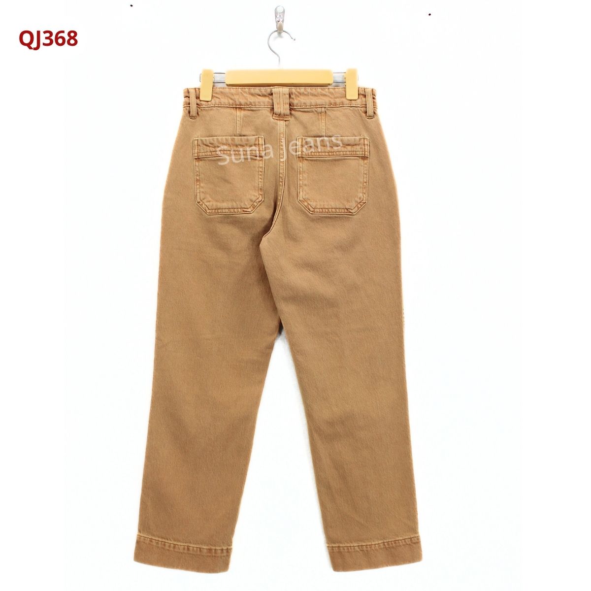 QJ368- Jeans baggy vàng bò_thumbnail_8