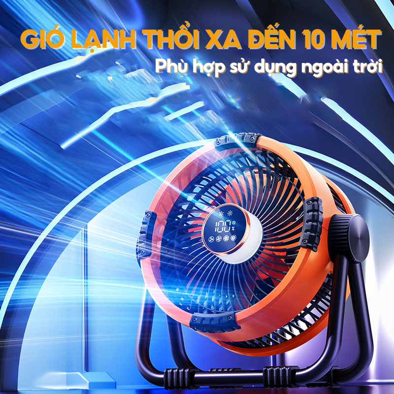 Quạt Tích Điện Mini Để Bàn NMIMART QDN01 - Tiện Lợi và Đa Năng Cho Mọi Chuyến Đi_thumbnail_7