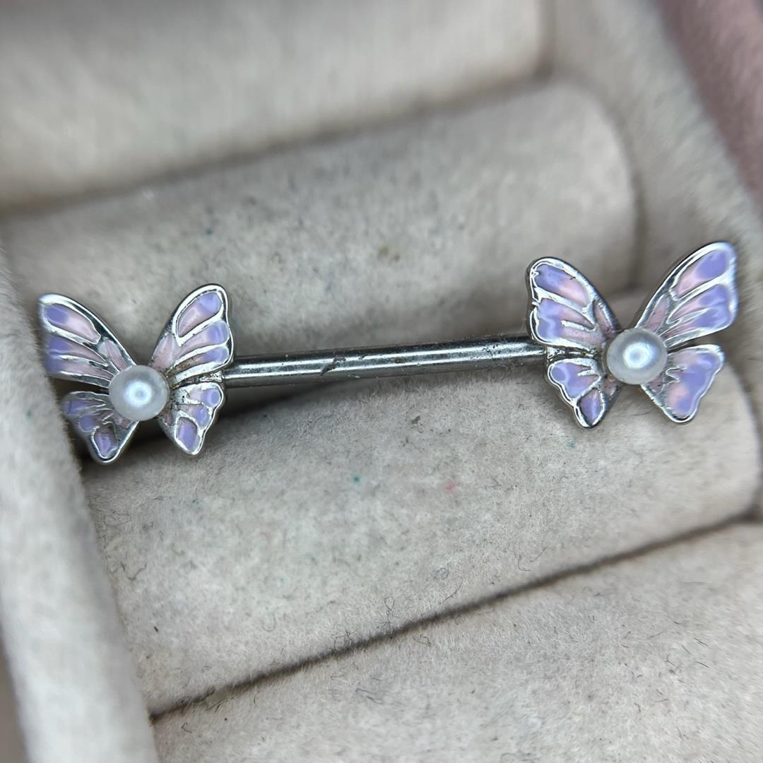 Khuyên Ti 2 đầu bướm tím loang hồng_thumbnail_1