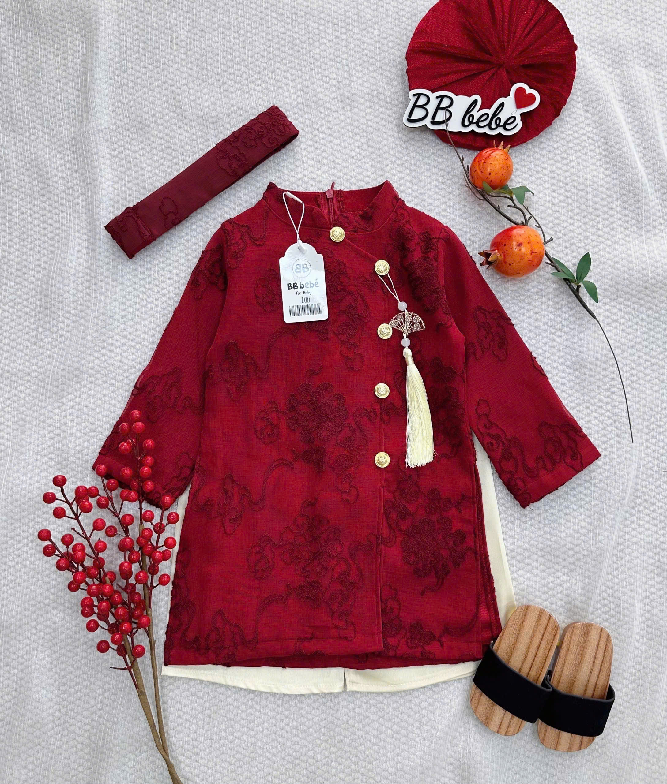 C39 ÁO DÀI TẾT 2026 MÃ 5 - A106.273