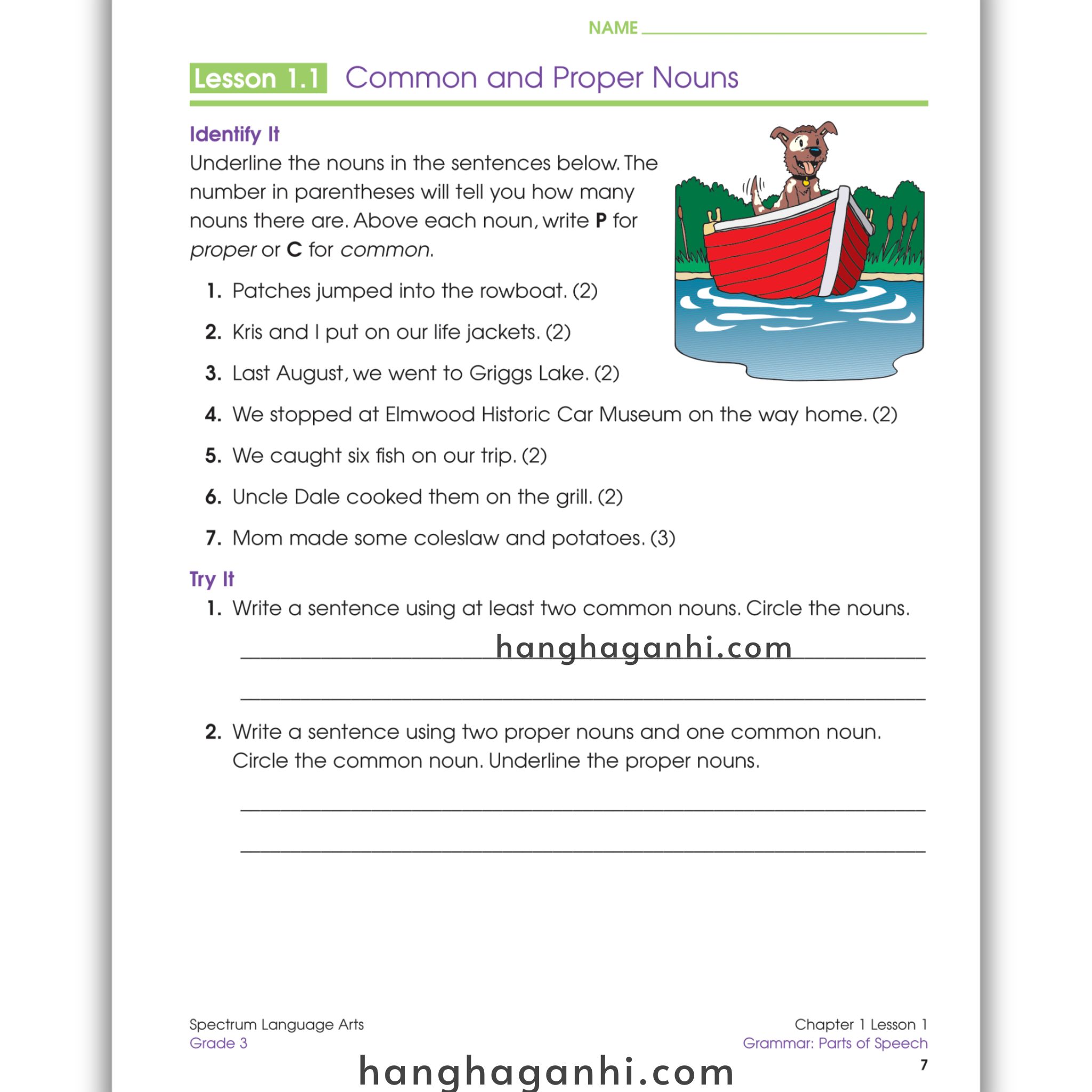 Sách Spectrum Language Arts Workbook Grade 3_thumbnail_8