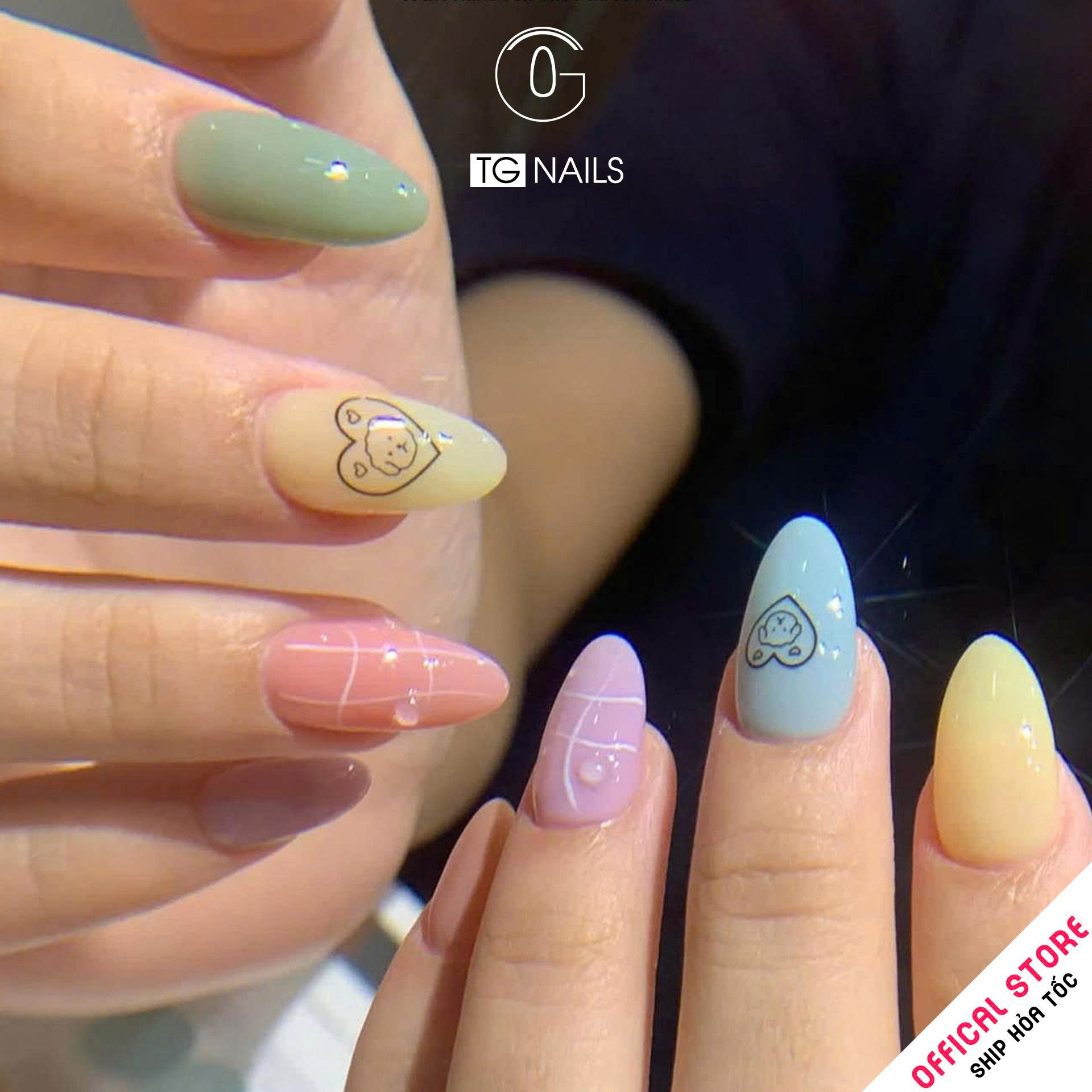 Sơn móng gel TG. Dung tích: 15ml/ lọ. Nhãn hàng TG nail._thumbnail_5