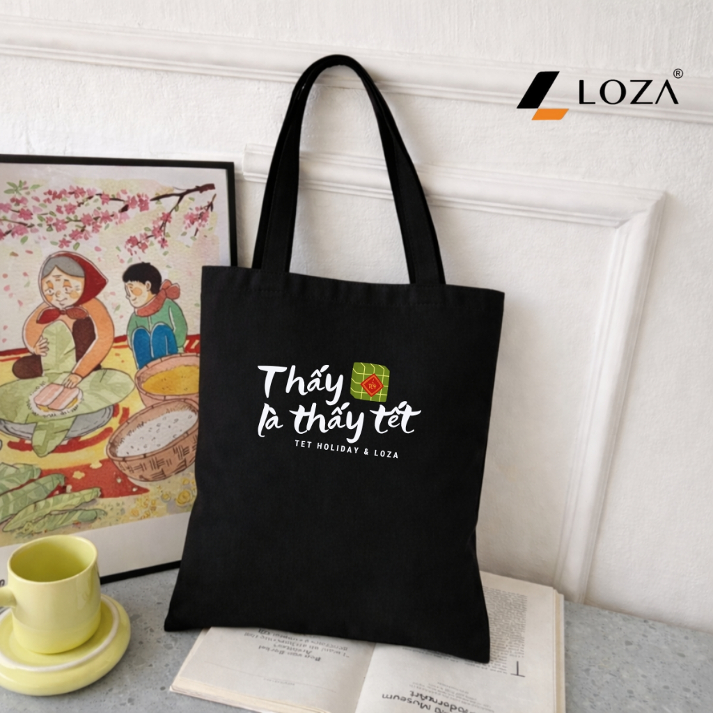 Túi Tote  in hình BST Tết Bính Ngọ 2026  - TOTE33_thumbnail_5