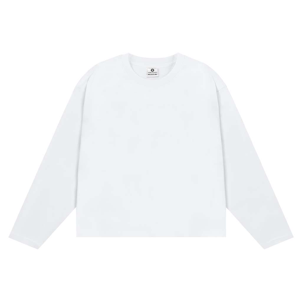 Áo thun nữ tay dài form boxy Miucho cotton 2 chiều thoáng mát kiểu Hàn Quốc local brand AT00053_thumbnail_0