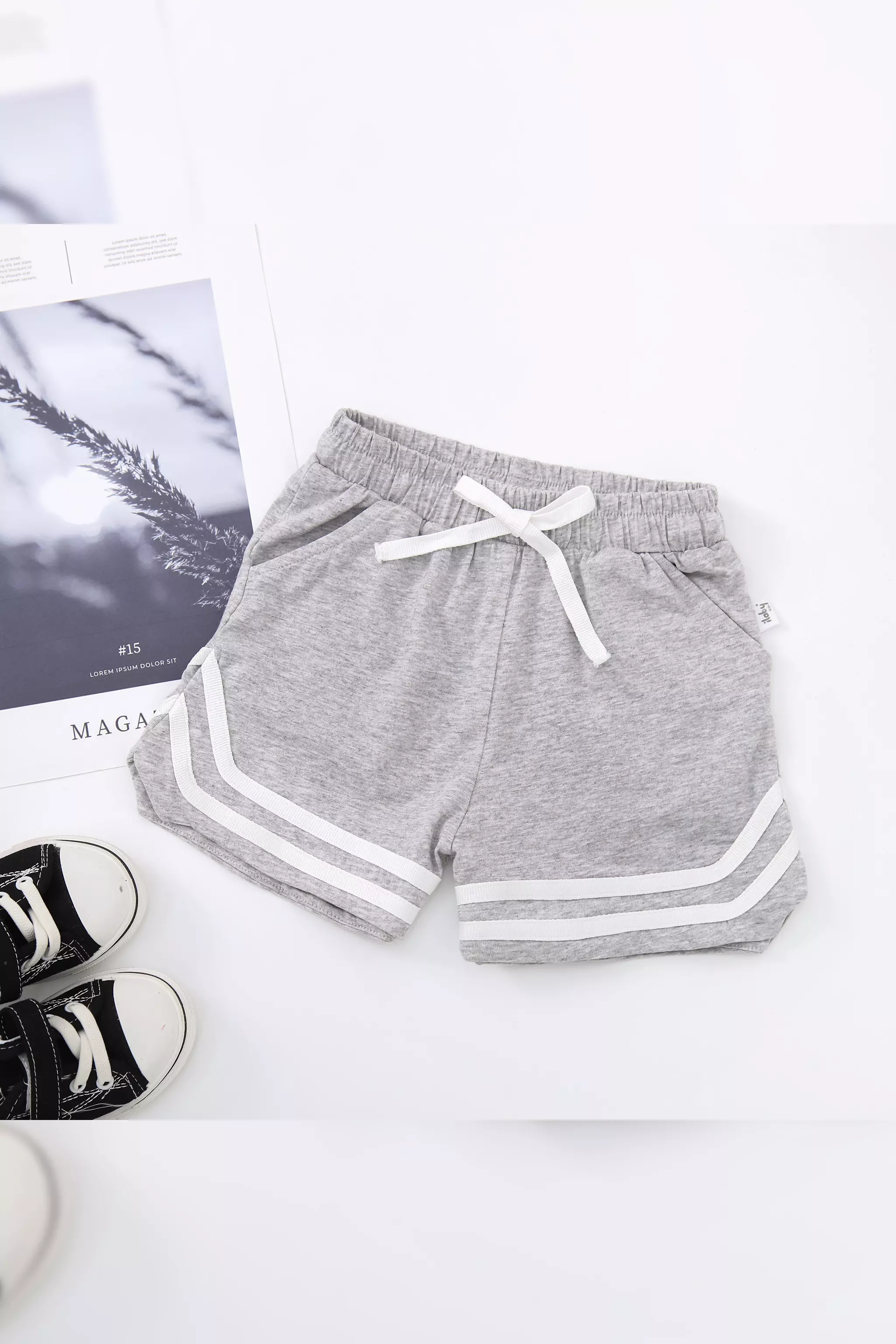 Quần sooc thun phối dây dệt_thumbnail_2