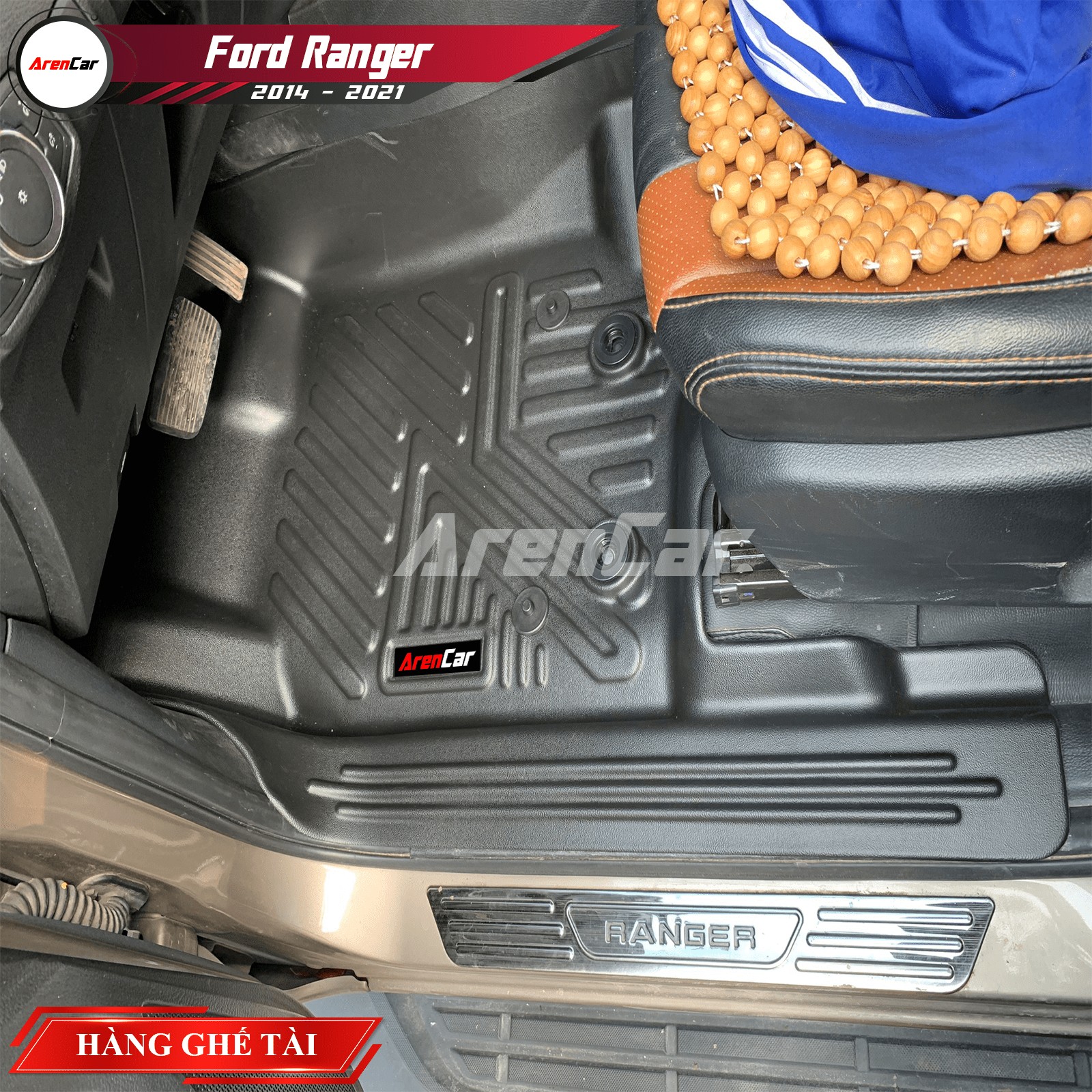 [Aren Car] Thảm Lót Sàn Ô Tô TPE Nhựa Đúc Ford Ranger_thumbnail_21