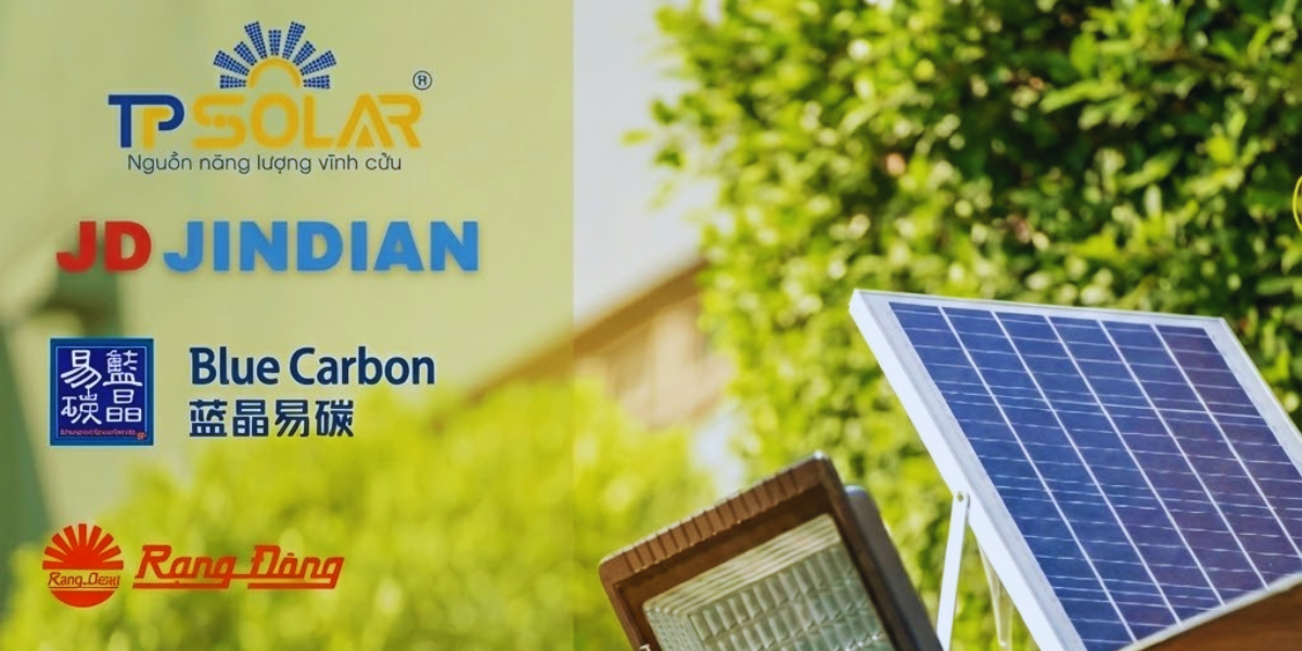 Top 10 thương hiệu đèn năng lượng mặt trời