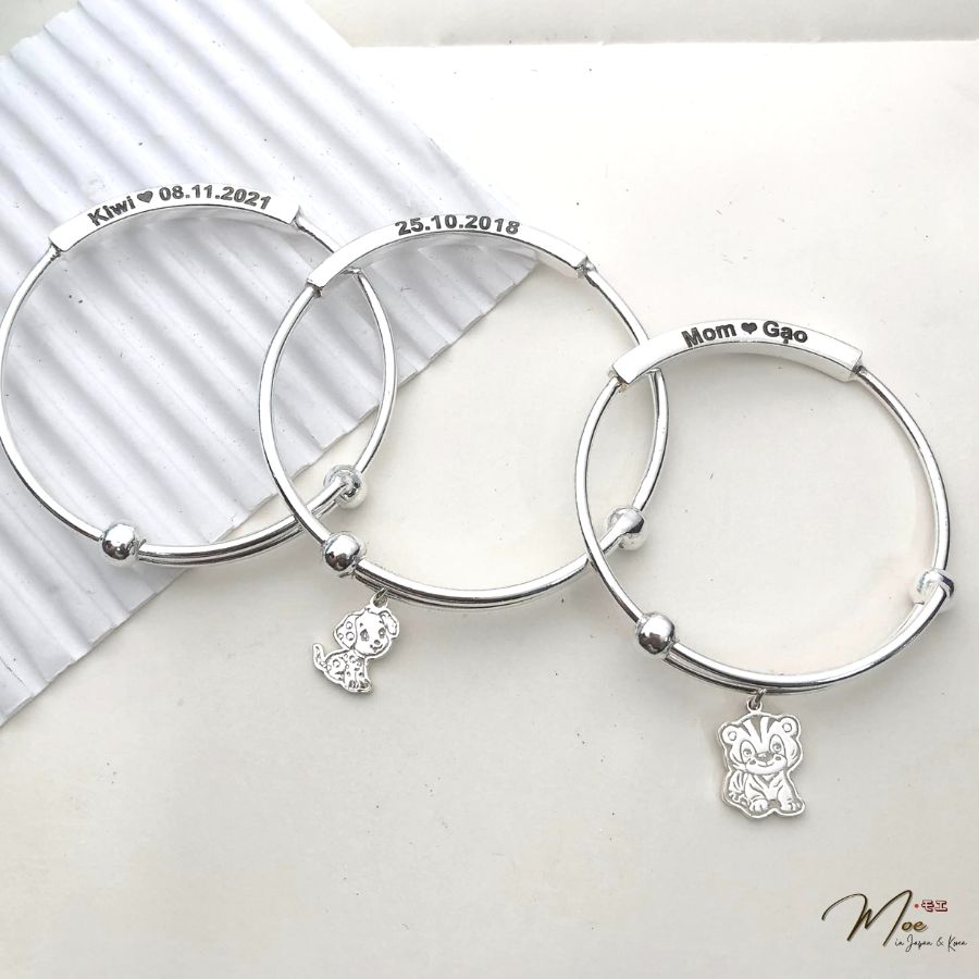 B13 - Lắc tay vuông khắc tên mix charm con giáp_thumbnail_2