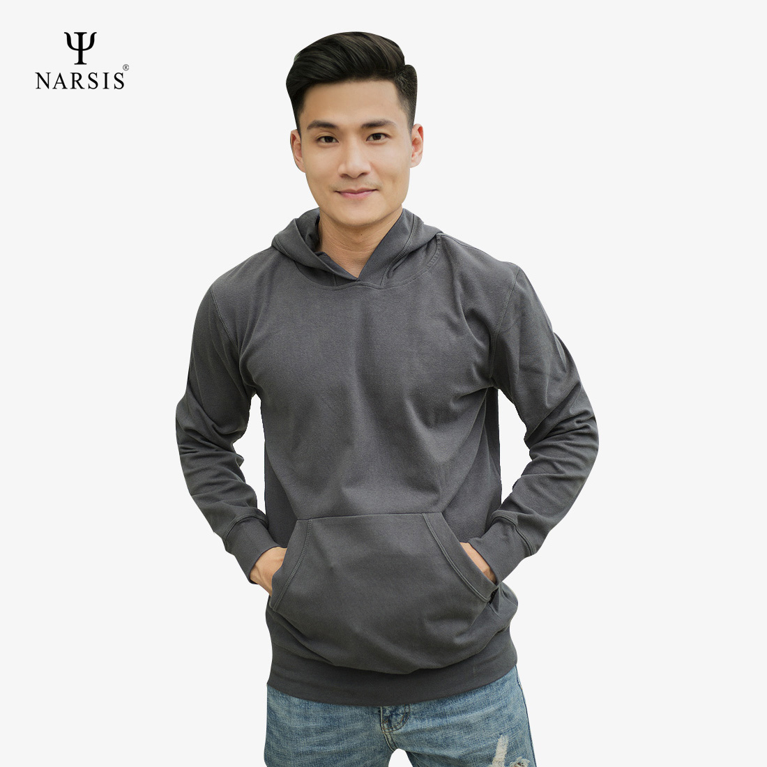 ÁO THU ĐÔNG NAM D4117 NARSIS CHẤT LIỆU THOÁNG MÁT, DỄ CHỊU, THOẢI MÁI CẢ NGÀY, DỄ VẬN ĐỘNG_thumbnail_3