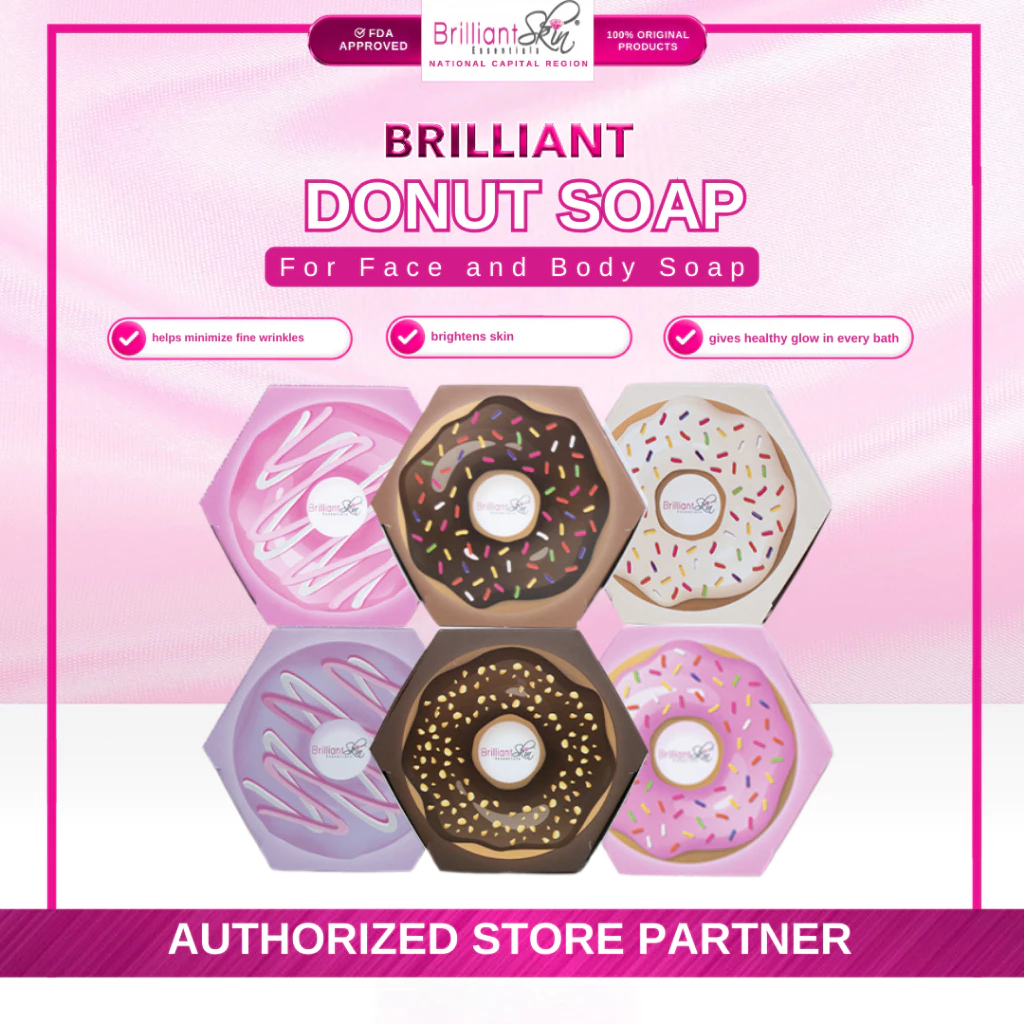 Brilliant Skin Donut Eat – Soap 90g