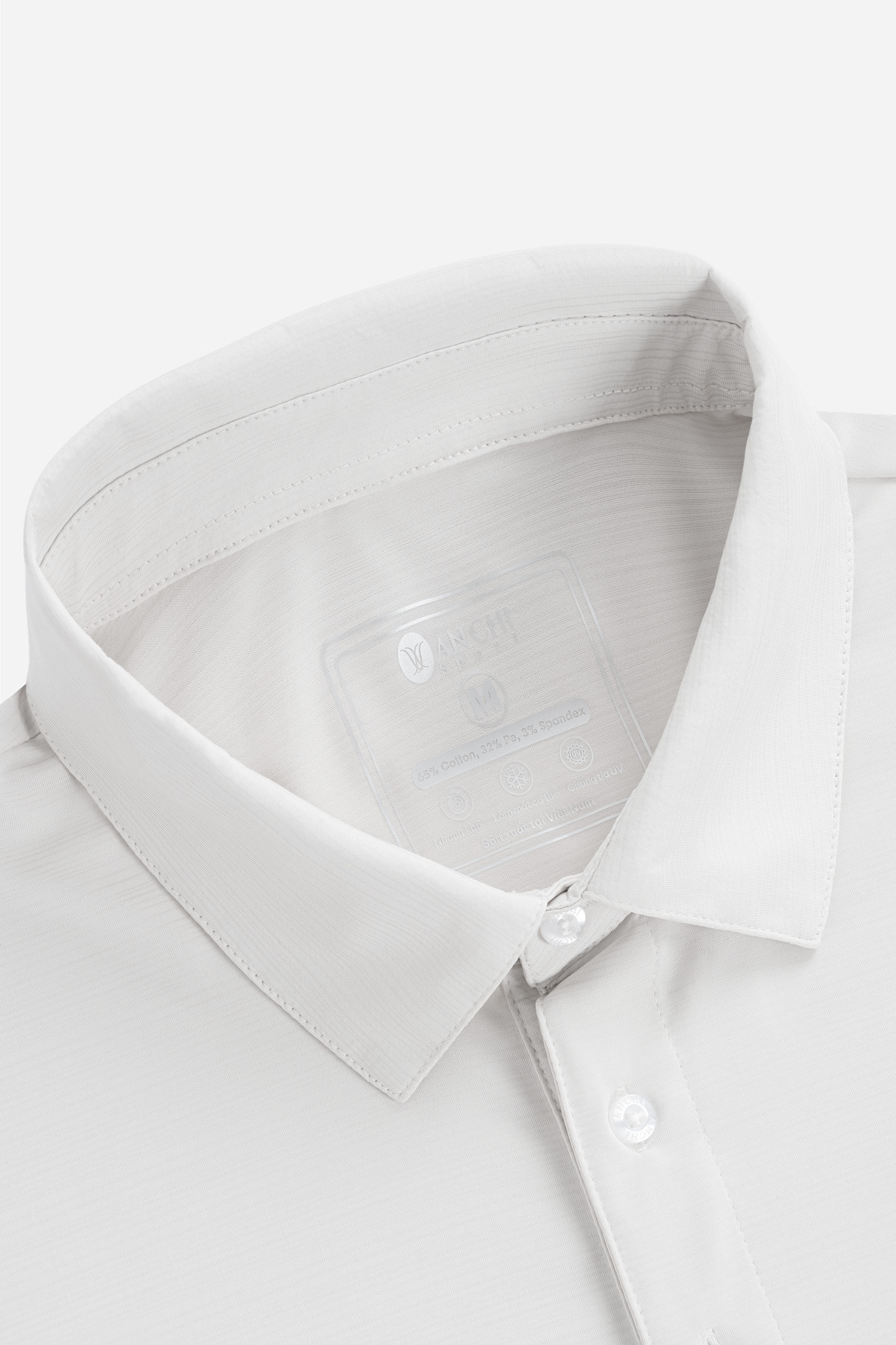 Áo Polo Melange Thể Thao Nam Trung Niên ANCHI Chất Liệu Cotton Phom Suông Vạt Ngang_thumbnail_14