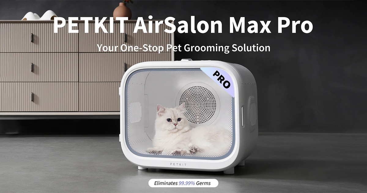 PETKIT AIRSALON MAX PRO Smart Pet Dryer Box