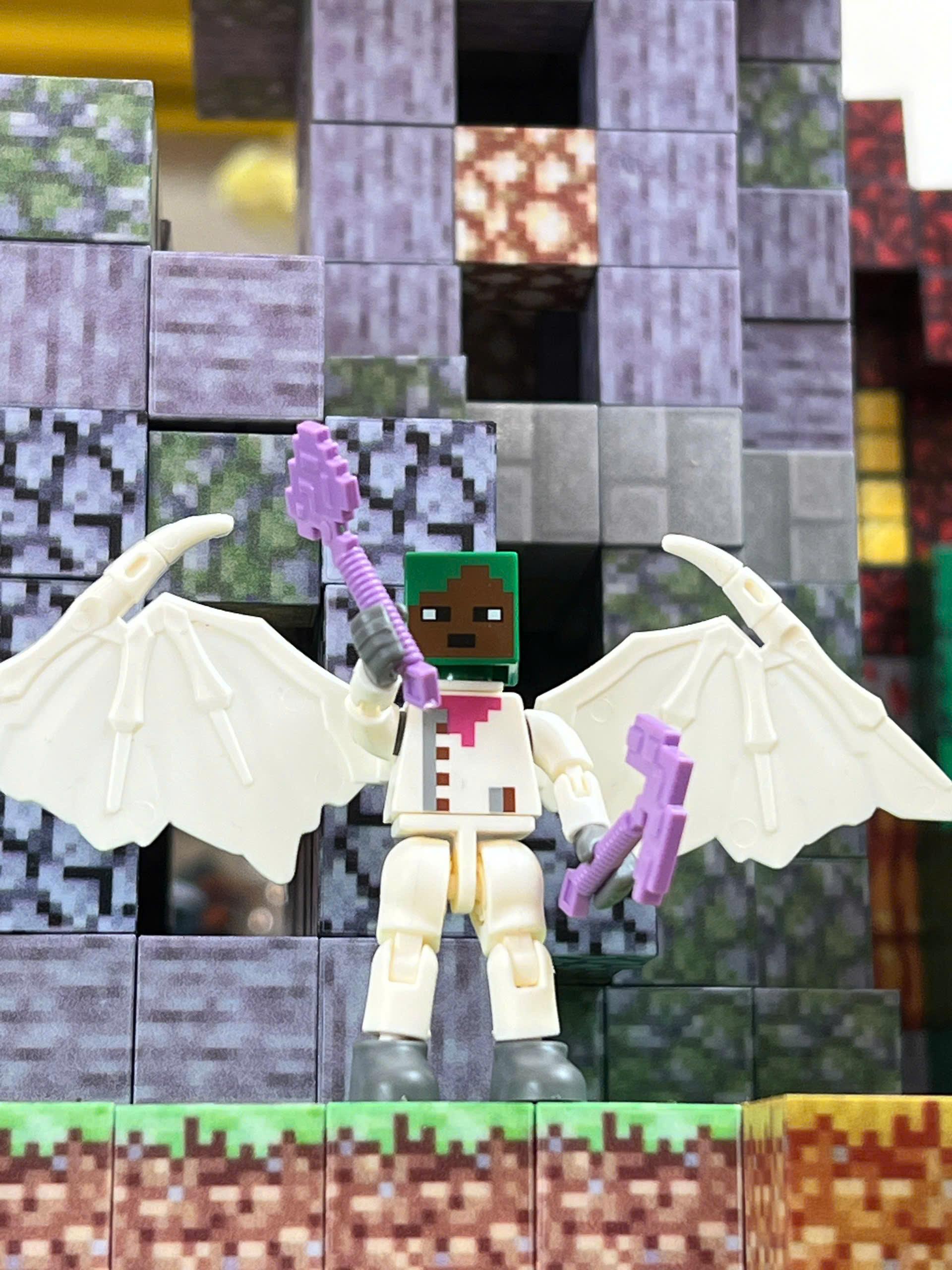 Dũng Sĩ Diệt Rồng MineCraft Có Cánh Siêu Ngầu Cho Bé Blind Box Ngẫuy Nhiên Bigcitybuy Đồ Chơi Toy_thumbnail_1