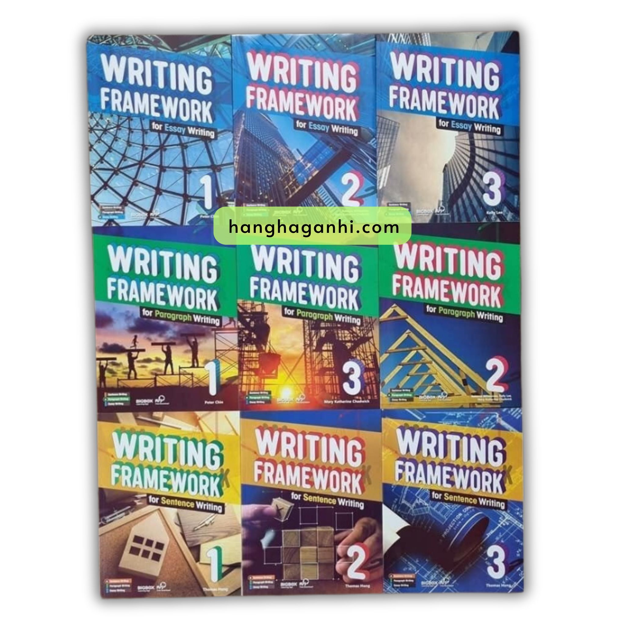 Bộ Sách Nhập Khẩu Writing Framework – Trọn Bộ 18 Cuốn – 3 Kĩ Năng