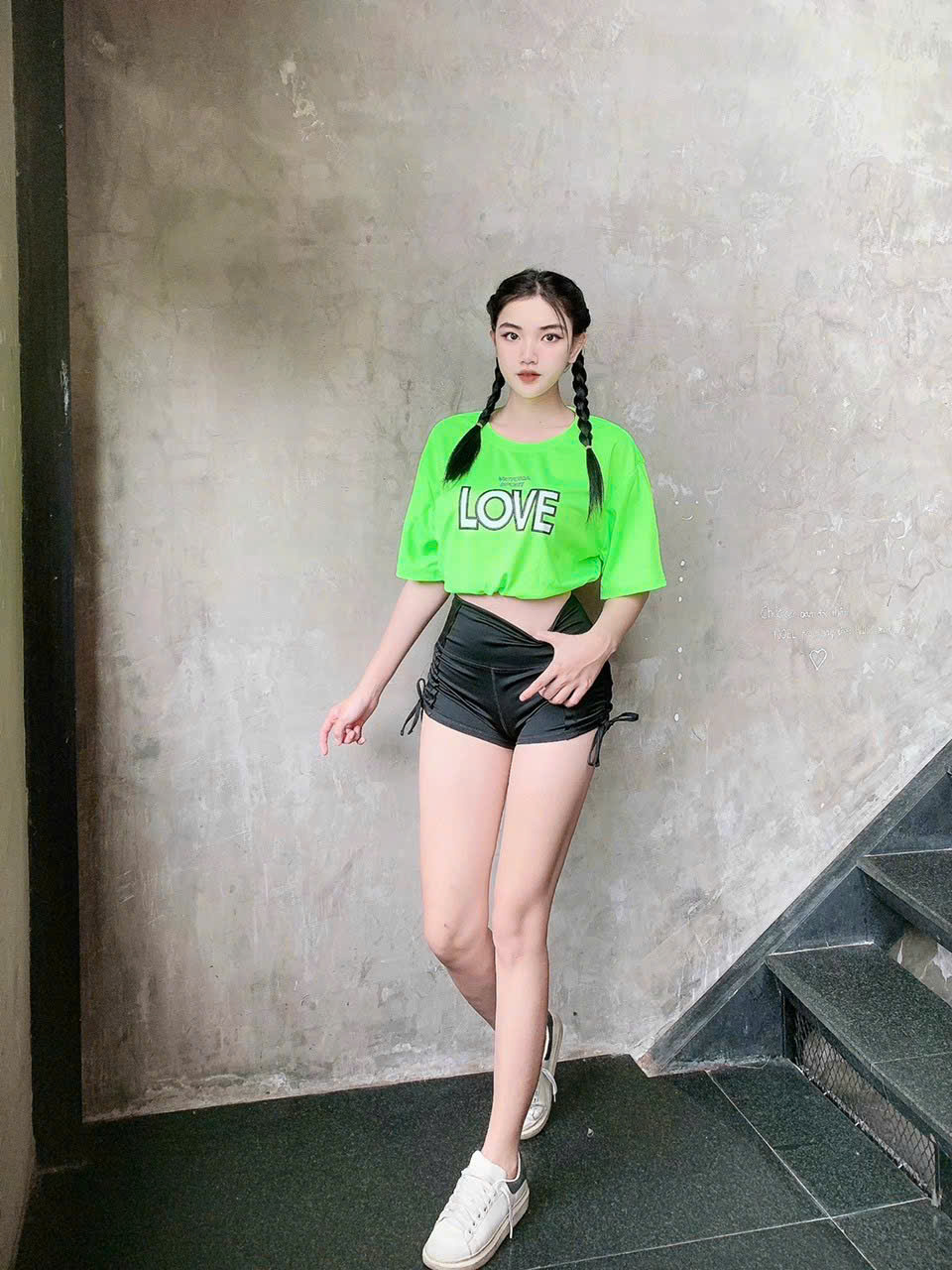 Áo Tank Thể Thao Love Dáng Croptop Dây Rút_thumbnail_21