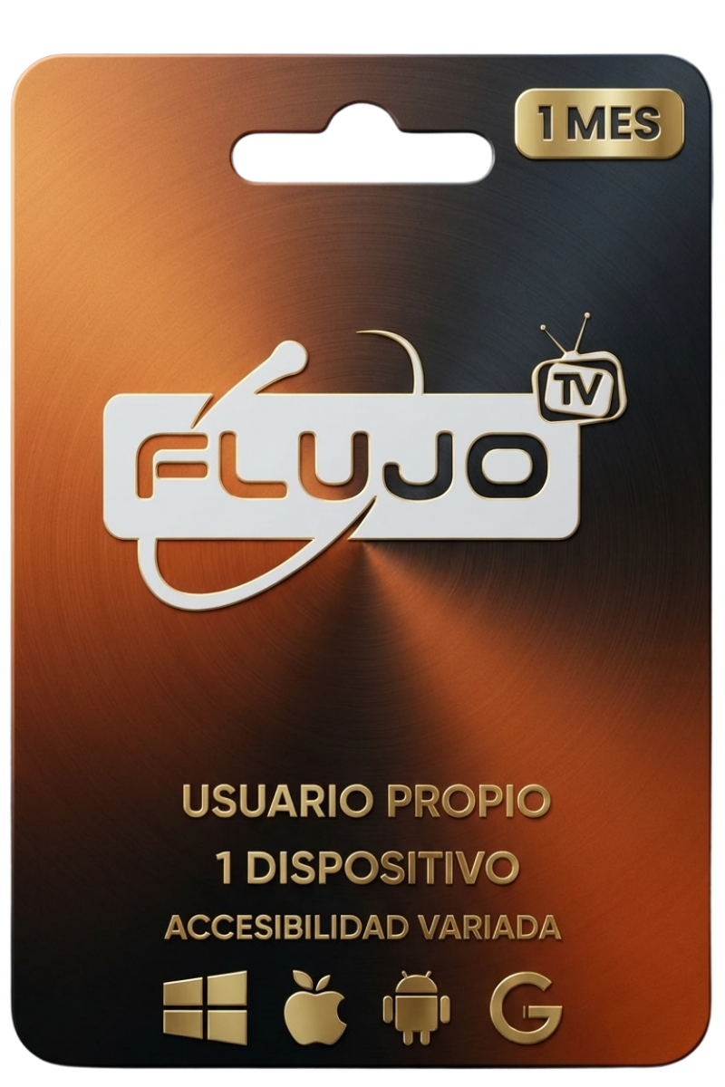 FLUJO TV (1 DISPOSITIVO) 30 DIAS